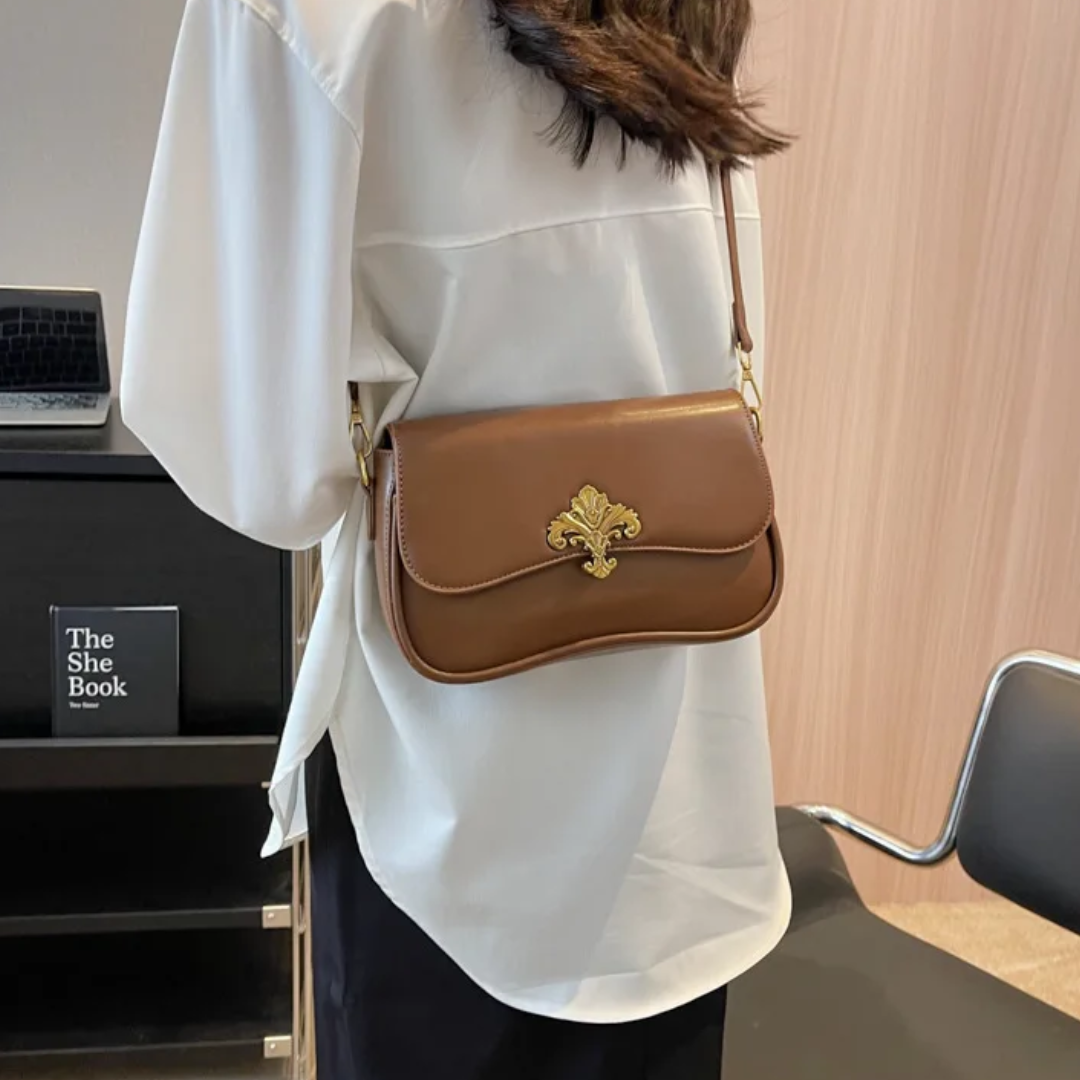 Small Shoulder Bag - Sapphire Elegance