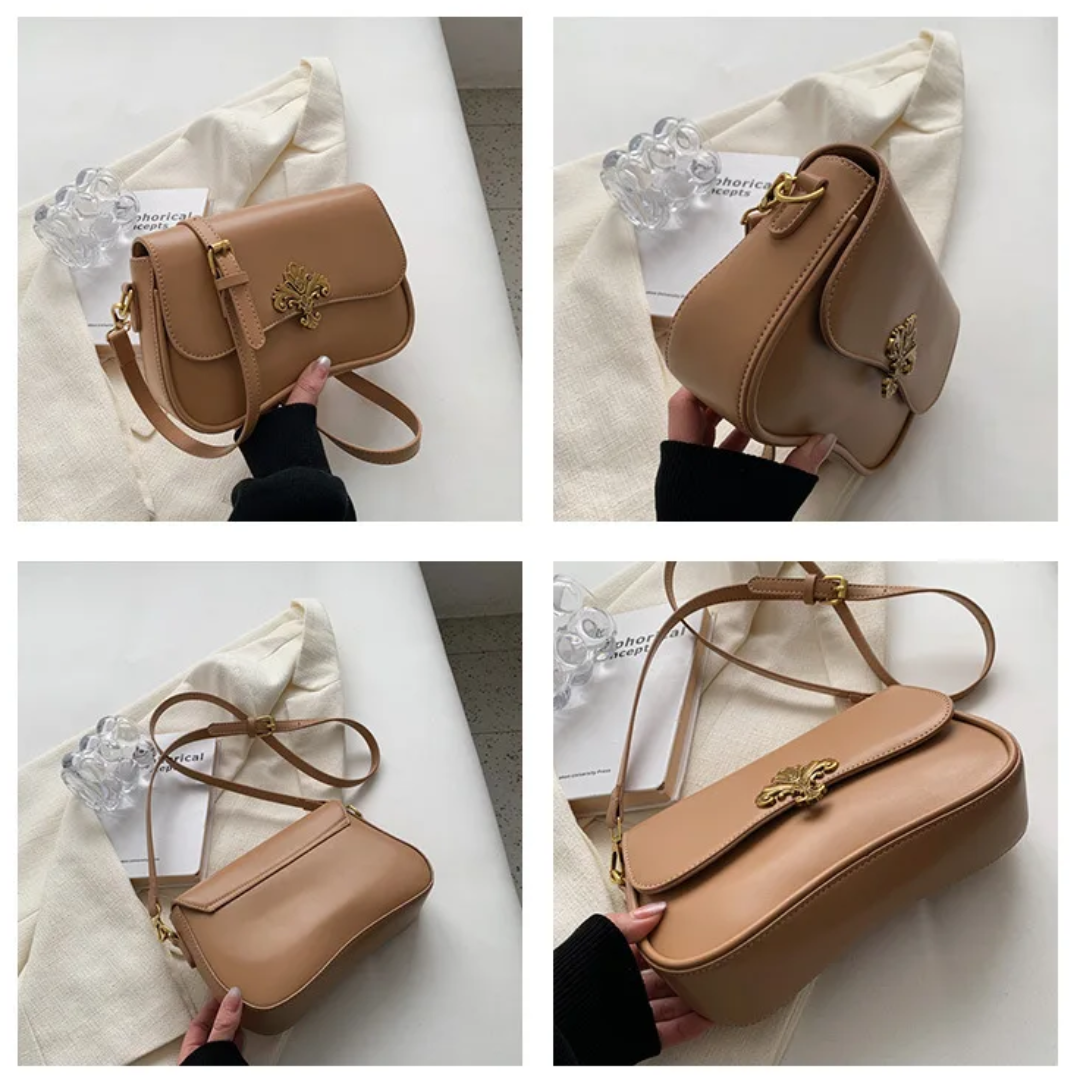 Small Shoulder Bag - Sapphire Elegance