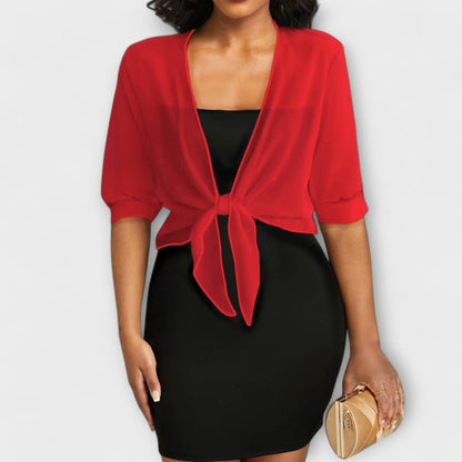 Olivia - Blouse with Open Front