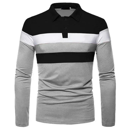 Men's Long Sleeve Polo Shirt Slingint Verno